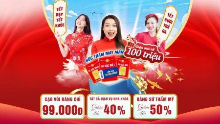 Ưu đãi đón Tết Giáp Thìn - Nha khoa Việt Mỹ