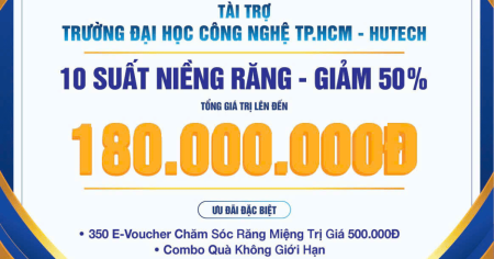 Ưu đãi đặc biệt dành riêng cho giảng viên – sinh viên HUTECH